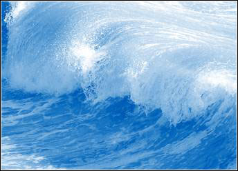 Image of a tsunami